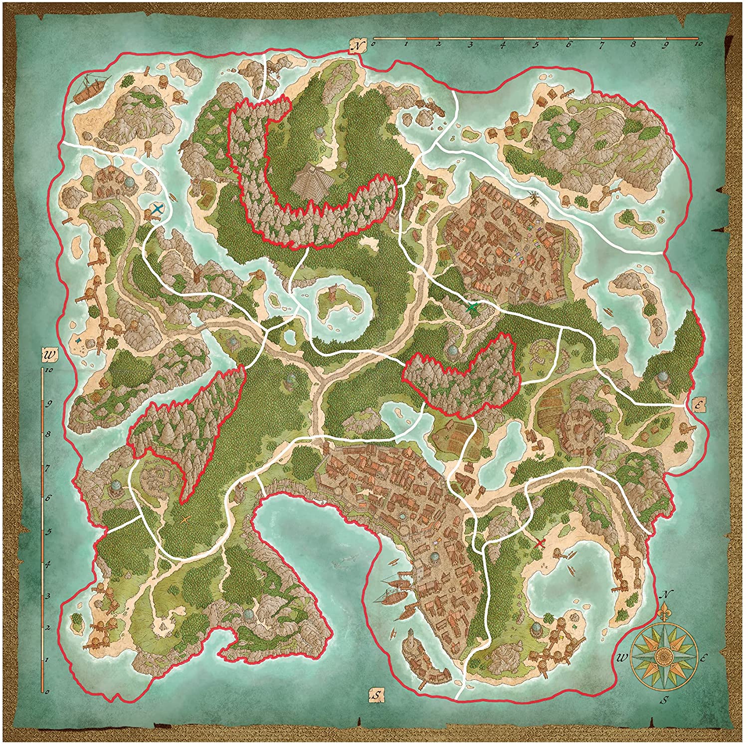 Treasure Island : Captain Silver – Revenge Island Expansion